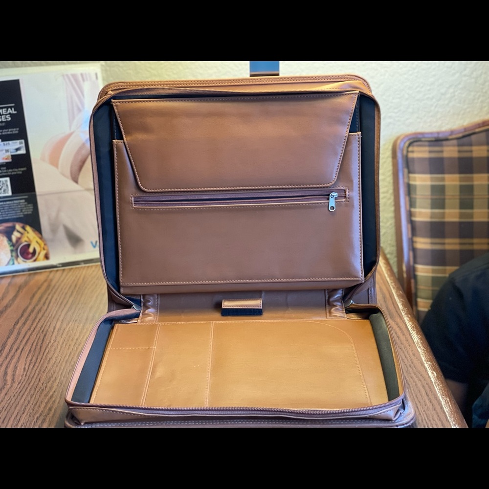 Fully Leather Laptop Or Document Case - image 2